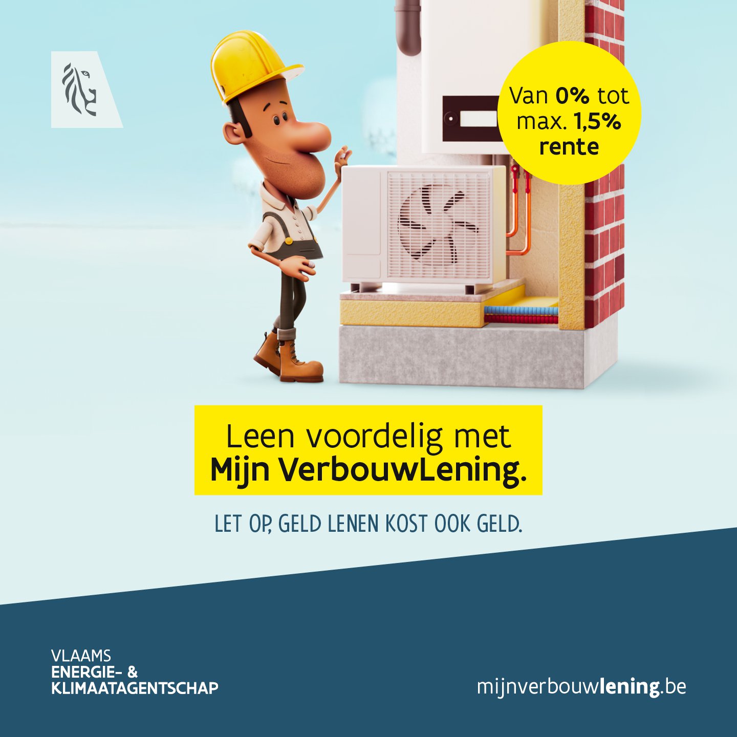 Vlaanderen versterkt renovatiegolf met nieuwe campagne over Mijn VerbouwLening cover